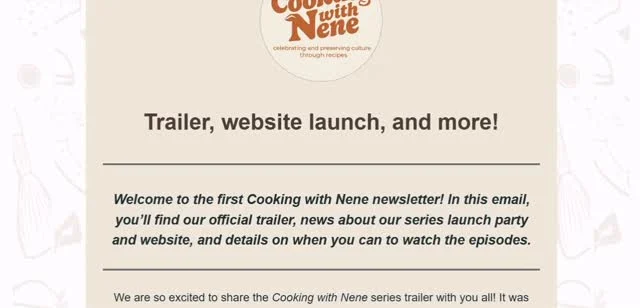 Our first newsletter goes out tomorrow! It includes our series trailer, launch party highlights, updates about the project, as well as info on when/where you can expect to see the first episode. If you’d like to be added, just send us a message 💌
#cookingwithnene #armeniancuisine #armenianrecipes #cookingwithlove #cookingwithtatik